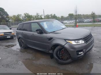  Salvage Land Rover Range Rover Sport