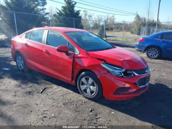  Salvage Chevrolet Cruze