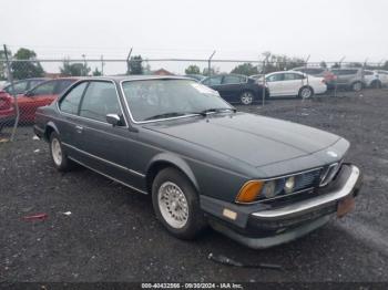  Salvage BMW 6 Series