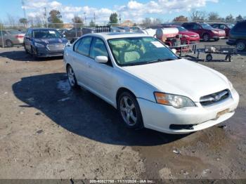  Salvage Subaru Legacy