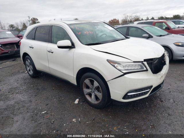  Salvage Acura MDX