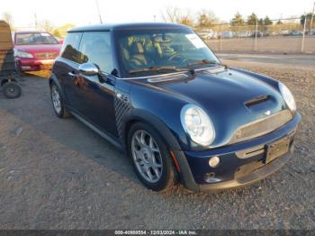  Salvage MINI Cooper S