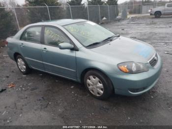  Salvage Toyota Corolla