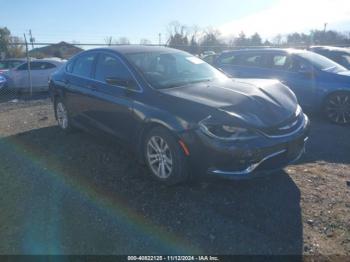  Salvage Chrysler 200