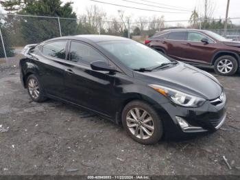  Salvage Hyundai ELANTRA