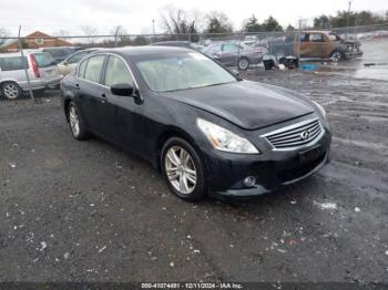  Salvage INFINITI G37x