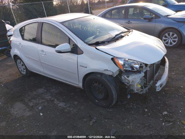  Salvage Toyota Prius c