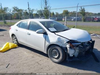  Salvage Toyota Corolla