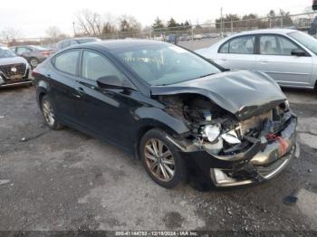  Salvage Hyundai ELANTRA