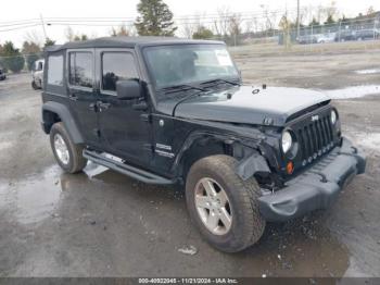  Salvage Jeep Wrangler