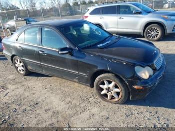  Salvage Mercedes-Benz C-Class