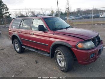  Salvage Mitsubishi Montero Sport