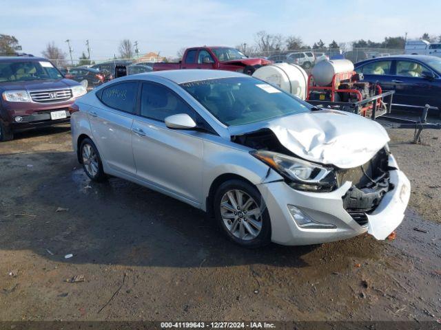  Salvage Hyundai ELANTRA