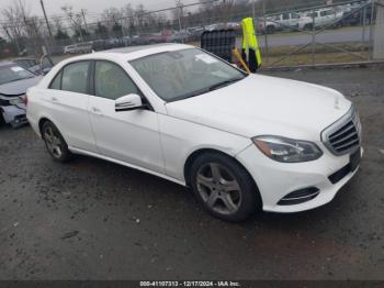  Salvage Mercedes-Benz E-Class