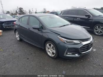  Salvage Chevrolet Cruze