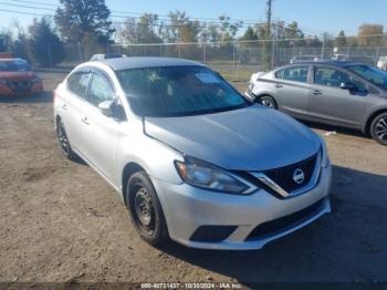  Salvage Nissan Sentra