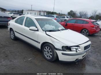  Salvage Volvo S60