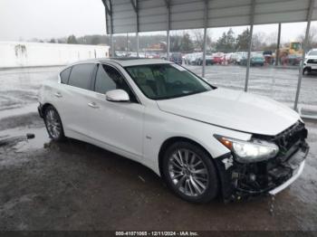  Salvage INFINITI Q50