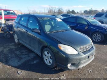  Salvage Toyota Matrix