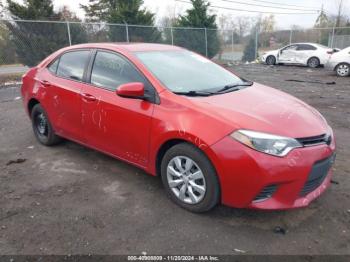  Salvage Toyota Corolla