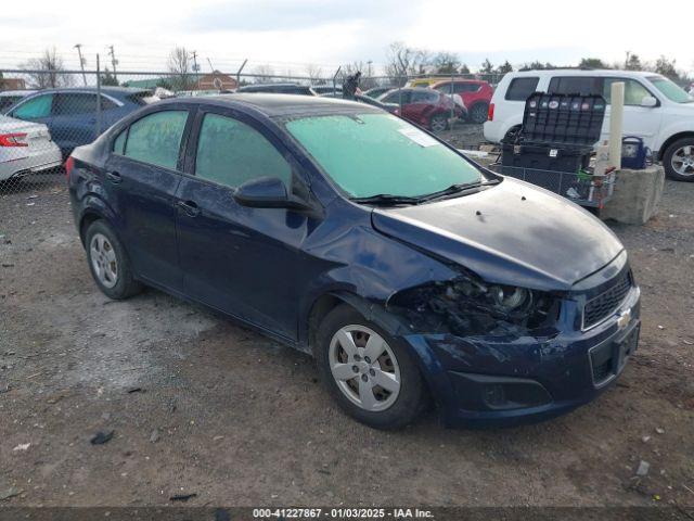  Salvage Chevrolet Sonic