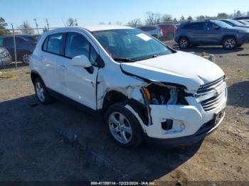  Salvage Chevrolet Trax