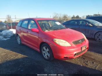  Salvage Toyota Matrix