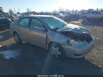  Salvage Toyota Corolla