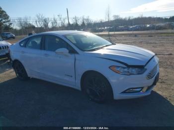  Salvage Ford Fusion