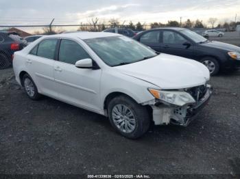  Salvage Toyota Camry