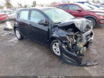  Salvage Chevrolet Sonic