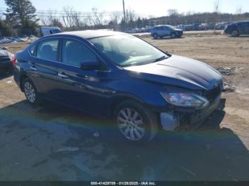  Salvage Nissan Sentra