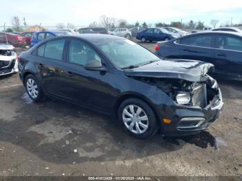  Salvage Chevrolet Cruze