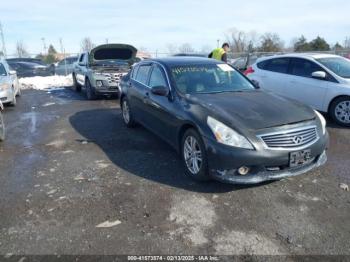  Salvage INFINITI G37x