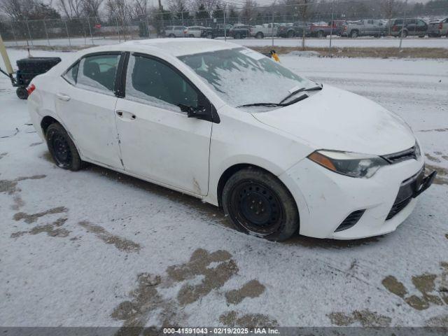  Salvage Toyota Corolla