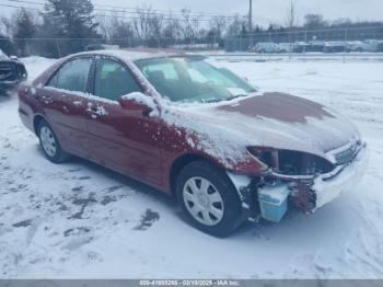  Salvage Toyota Camry