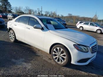  Salvage Mercedes-Benz E-Class