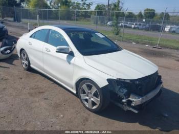  Salvage Mercedes-Benz Cla-class