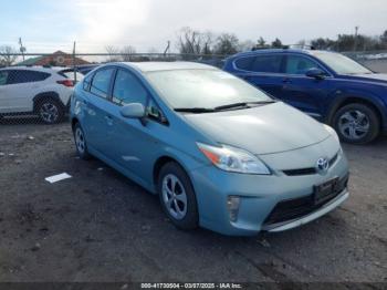  Salvage Toyota Prius