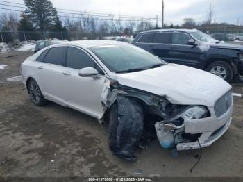  Salvage Lincoln MKZ