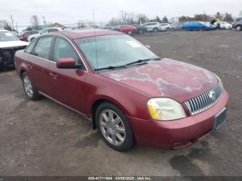  Salvage Mercury Montego