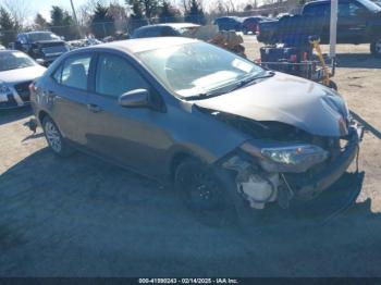  Salvage Toyota Corolla