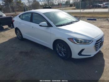  Salvage Hyundai ELANTRA