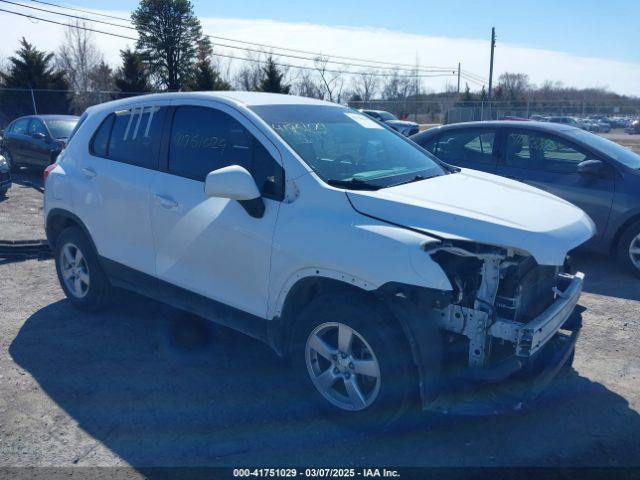  Salvage Chevrolet Trax