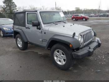  Salvage Jeep Wrangler