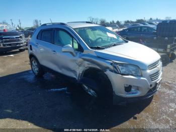  Salvage Chevrolet Trax