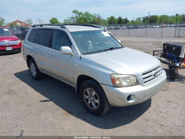  Salvage Toyota Highlander