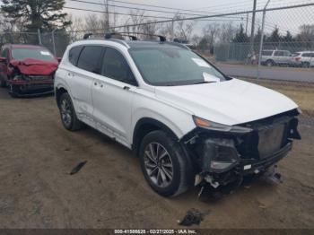 Salvage Hyundai SANTA FE