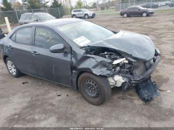  Salvage Toyota Corolla