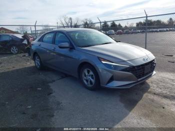  Salvage Hyundai ELANTRA